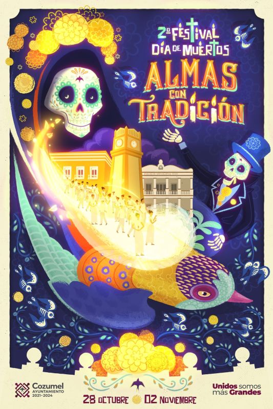 2o Festival de Dia de Muertos Cozumel
